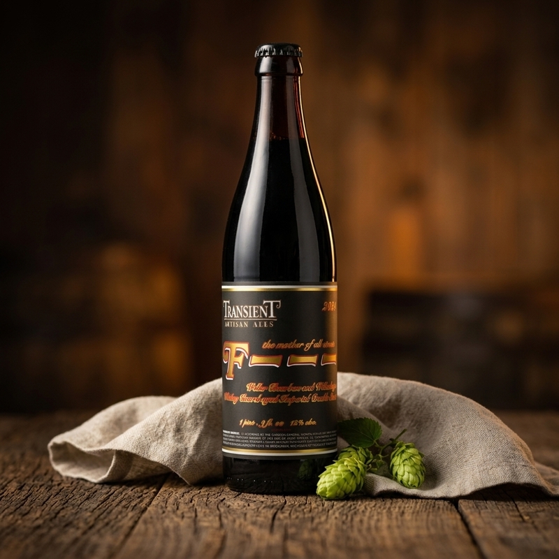 F—-! 2025 - Transient Artisan Ales Stout - Imperial / Double 500ml - 1