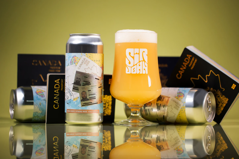 Visa Non Grata - Brasserie Sir John Brewing Co. IPA - Imperial / Double New England / Hazy 473ml - 1