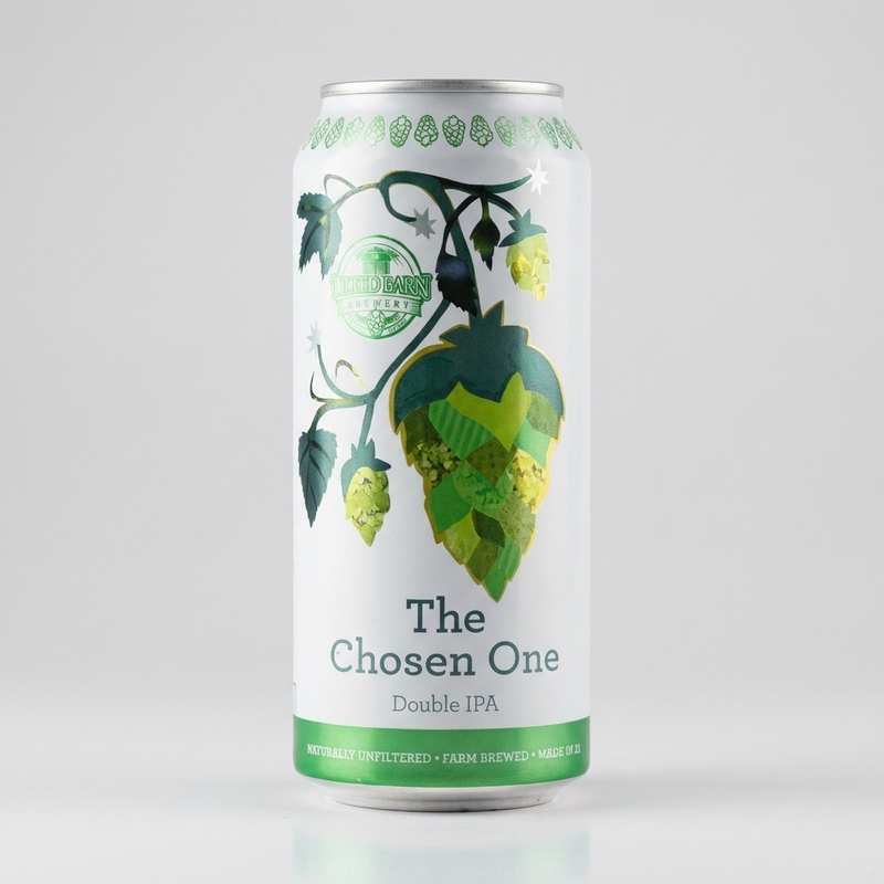 The Chosen One - Tilted Barn Brewery IPA - Imperial / Double New England / Hazy 473ml - 1