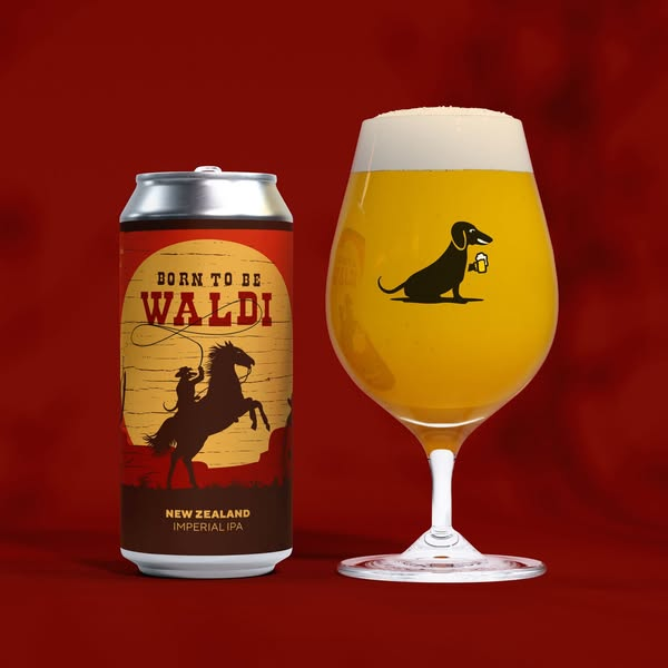 Born To Be Waldi - Lieber Waldi IPA - New Zealand 440ml - 1
