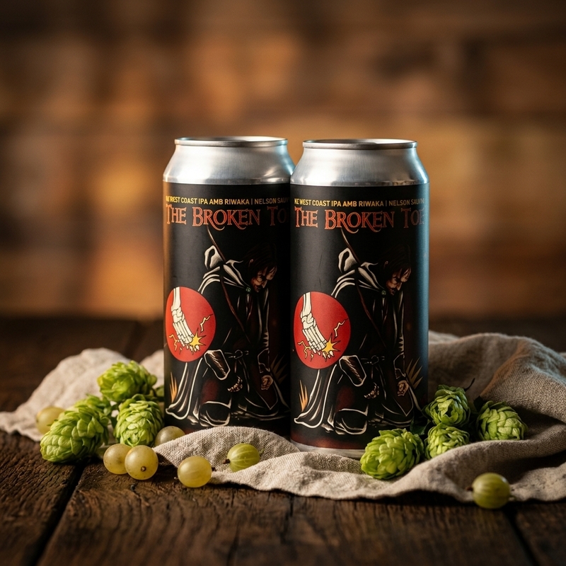 The Broken Toe - Cerveses Hoppit IPA - New Zealand 440ml - 1