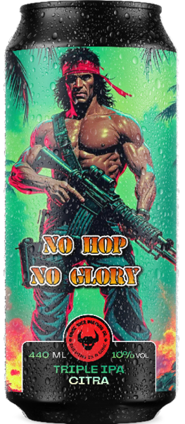 No Hop No Glory - Game Over Brewing Co. IPA - Triple New England / Hazy 440ml - 1