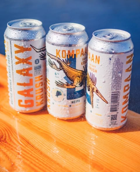 Battle Royale - Galaxy Krush - KOMPAAN Dutch Craft Beer Company IPA - New England / Hazy 440ml - 1