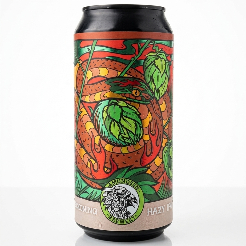 The Reckoning - Amundsen Brewery IPA - New England / Hazy 440ml - 2