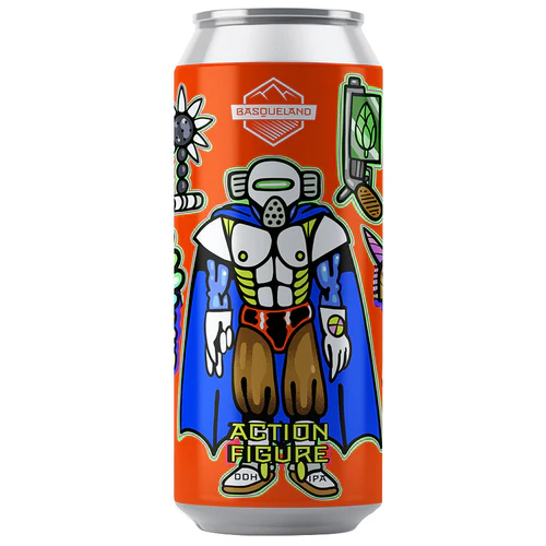 Action Figure - Basqueland Brewing IPA - New England / Hazy 440ml - 1