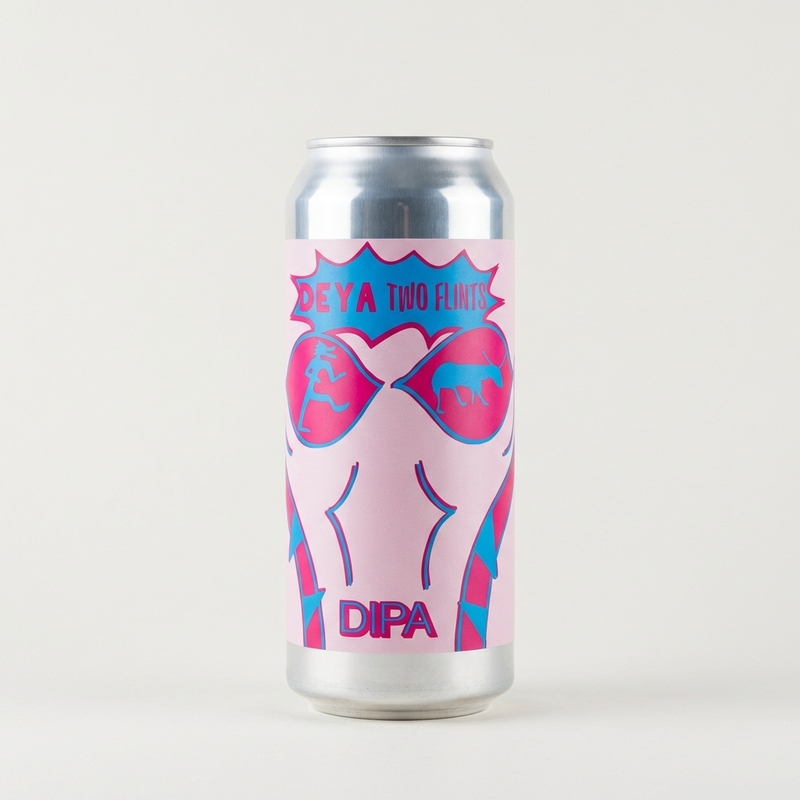 Superliminal Messaging (Two Flints collab) - DEYA Brewing Company IPA - Imperial / Double New England / Hazy 500ml - 1