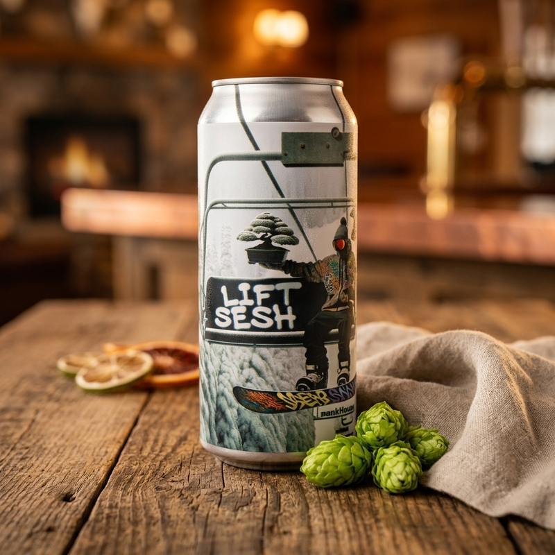 Lift Sesh - DankHouse Brewing Company IPA - Imperial / Double New England / Hazy 473ml - 1