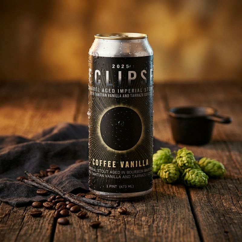Eclipse Coffee Vanilla 2025 - FiftyFifty Brewing Co. Stout - Imperial / Double 473ml - 1