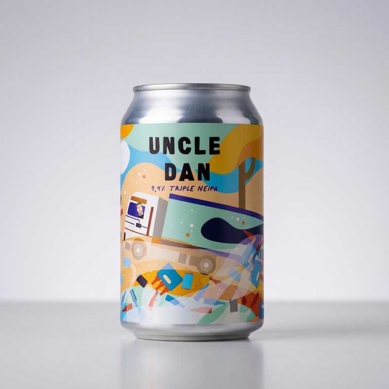 Uncle Dan - Brouwerij Eleven IPA - Triple New England / Hazy 330ml - 1