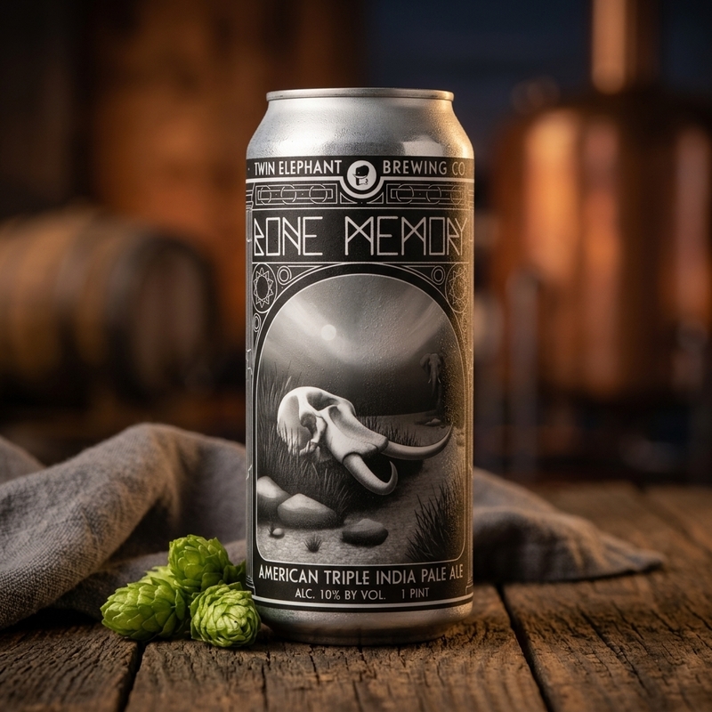 Bone Memory / Troon & TEST - Twin Elephant Brewing Company IPA - Imperial / Double 473ml - 1