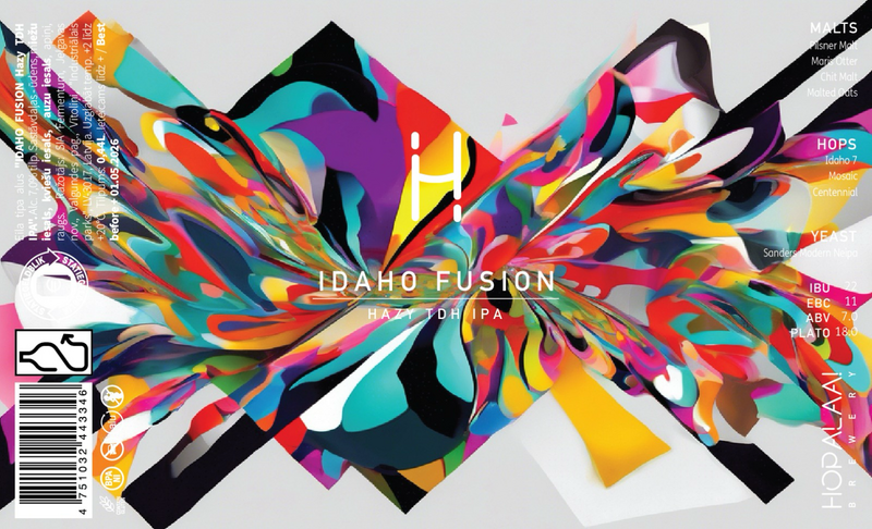 Idaho Fusion - Hopalaa IPA - New England / Hazy 440ml - 1