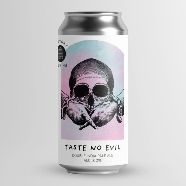 Taste No Evil - Factory Brewing IPA - Imperial / Double New England / Hazy 440ml - 1