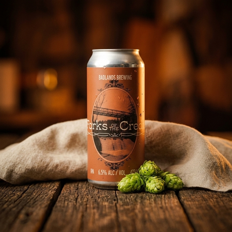 Forks Of The Credit (2026) - Badlands IPA - New England / Hazy 473ml - 1