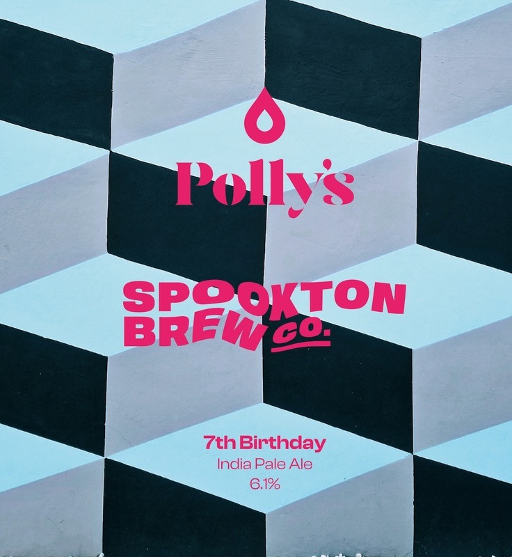 7th Birthday x Spookton - Polly's Brew Co. IPA - New England / Hazy 440ml - 1