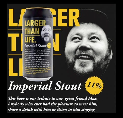 Larger Than Life - Yankee & Kraut Stout - Imperial / Double 440ml - 1