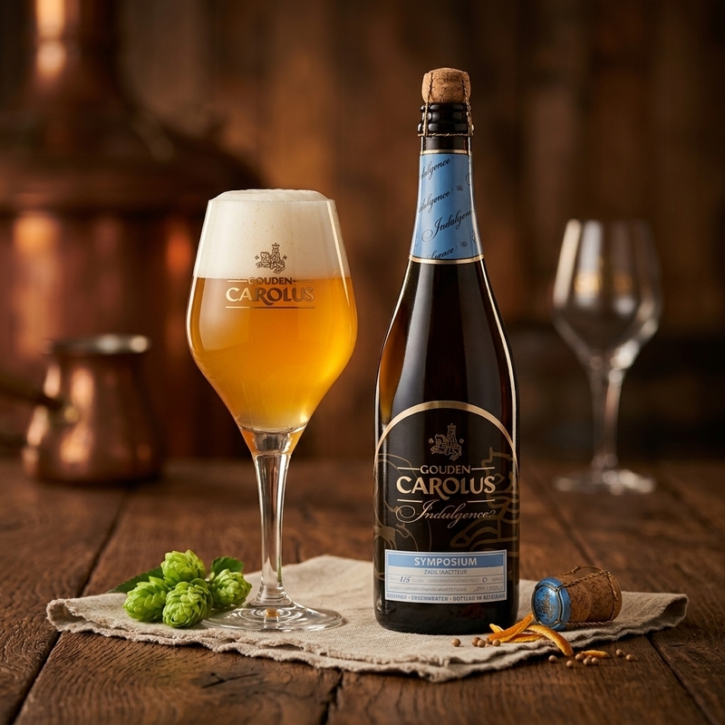 Gouden Carolus Indulgence 2026 - Symposium - Brouwerij Het Anker Belgian Strong Golden Ale 750ml - 1