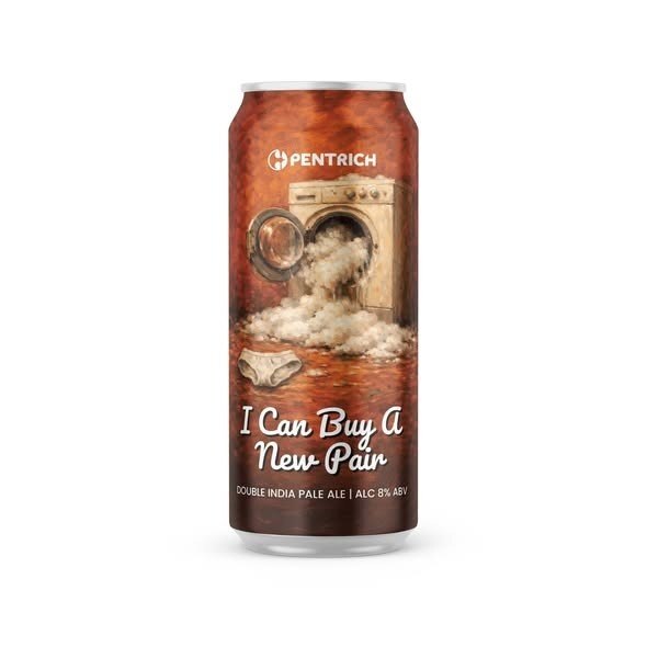 I Can Buy A New Pair - Pentrich Brewing Co. IPA - Imperial / Double New England / Hazy 440ml - 1