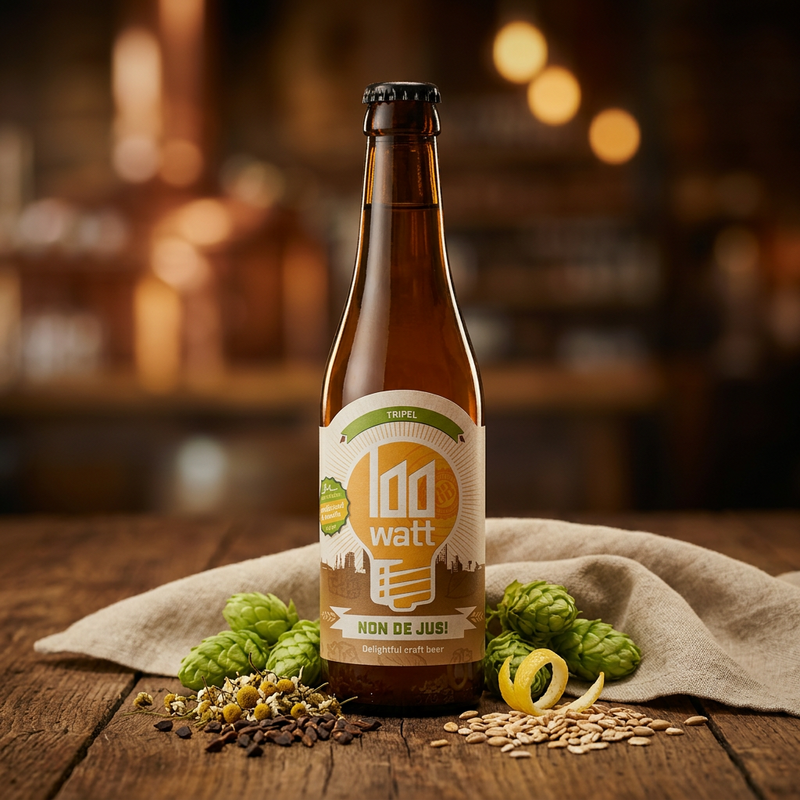 Non De Jus! - 100 Watt Brewery Belgian Tripel 330ml - 2