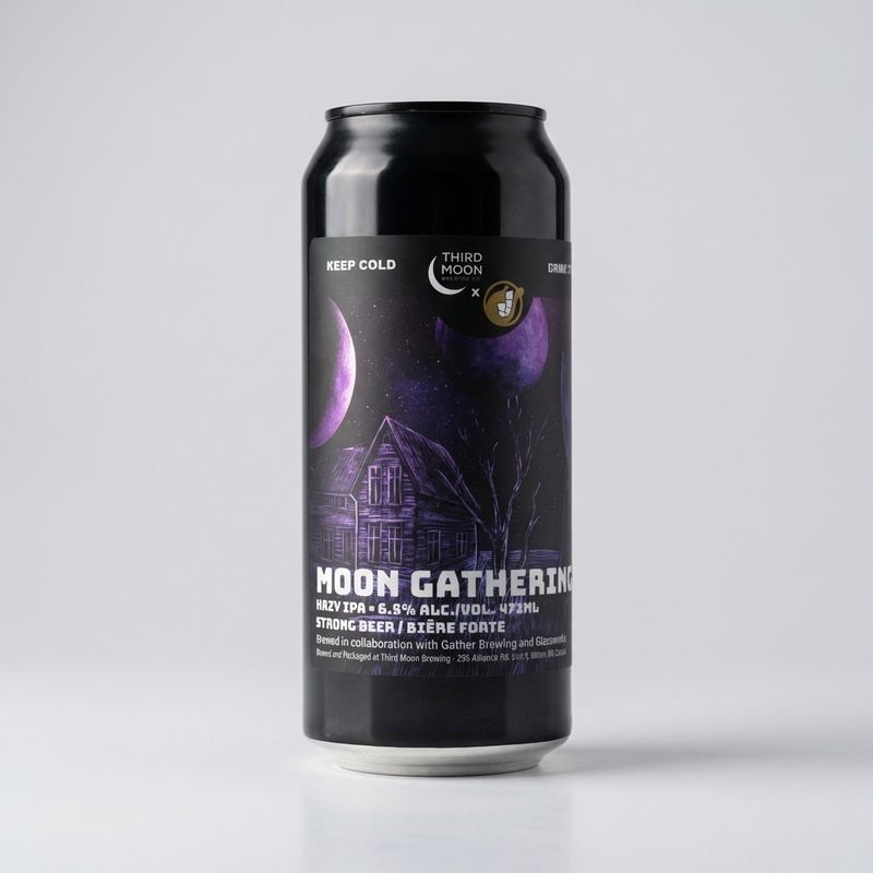 Moon Gathering / Gather Brewing & Glassworks - Third Moon Brewing Company IPA - New England / Hazy 473ml - 2