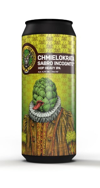 Chmielokrata Sabro DDH - Piwne Podziemie / Beer Underground IPA - New England / Hazy 500ml - 1