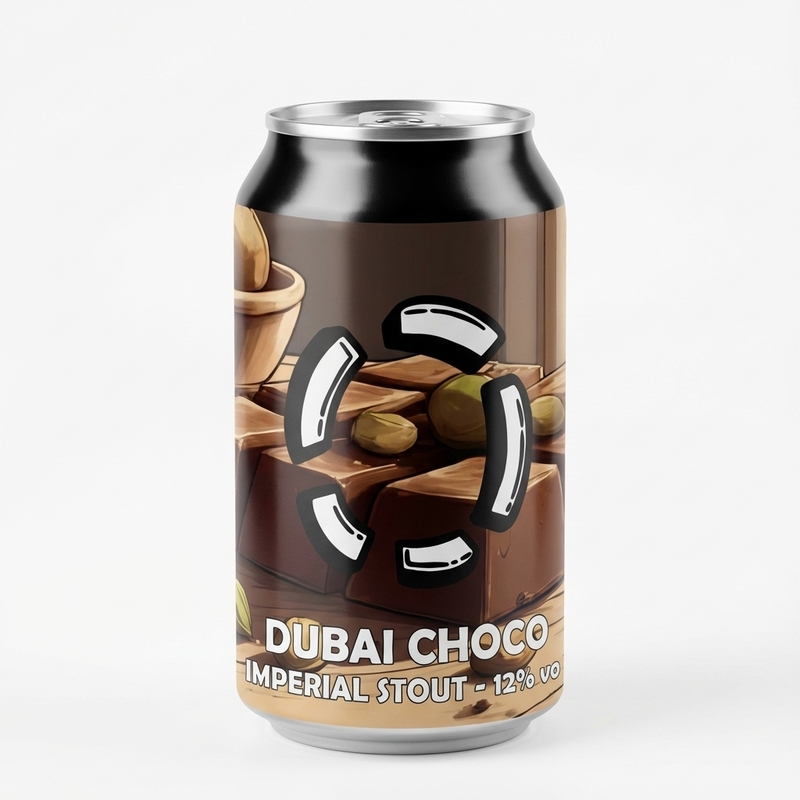Dubai Choco - Brouwerij LOST Stout - Imperial / Double 330ml - 1