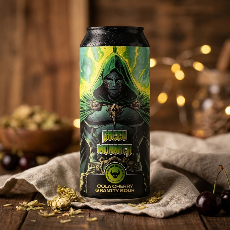 Green Monarch - Game Over Brewing Co. Sour - Fruited 440ml - 2