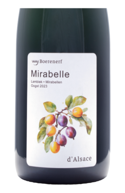 Mirabelle (Oogst 2023) - Boerenerf Lambic - Fruit 1500ml - 1