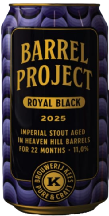 Barrel Project Royal Black 2025 - Brouwerij Kees Stout - Imperial / Double 330ml - 1
