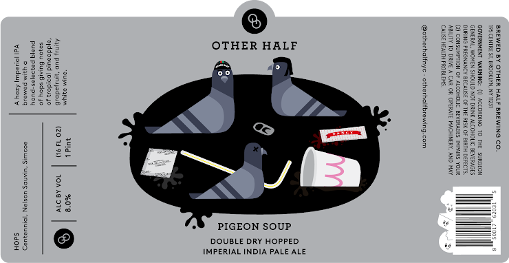 Pigeon Soup - Other Half Brewing Co. IPA - Imperial / Double 440ml - 1
