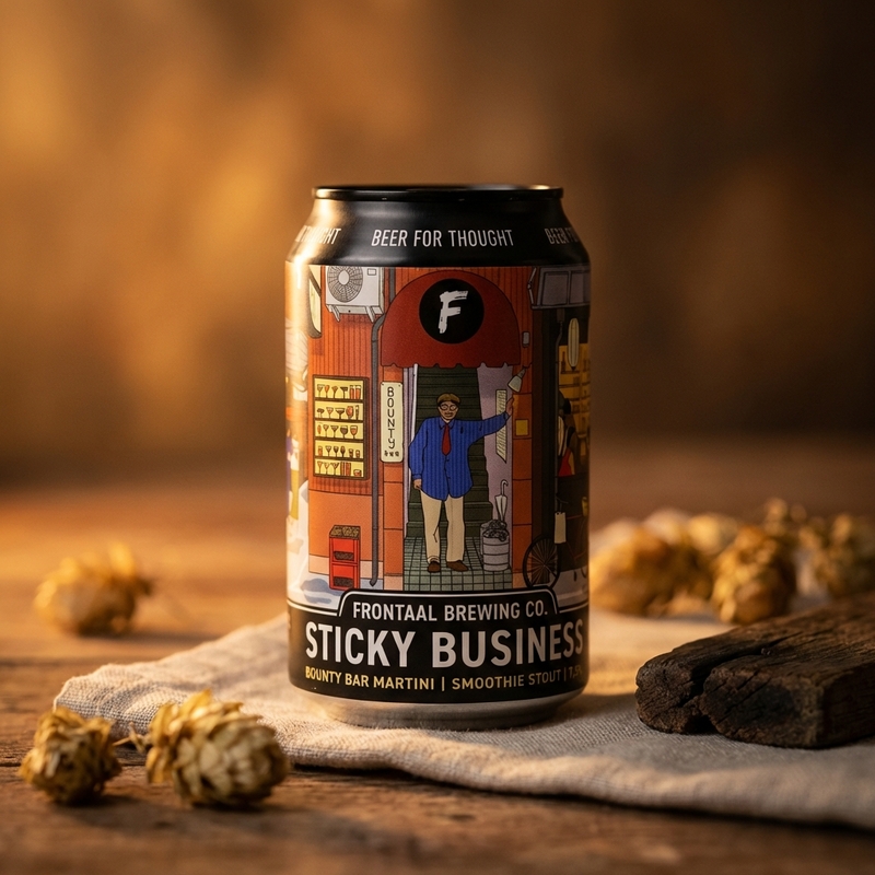 Sticky Business: Bounty Bar Martini - Frontaal Brewing Co. Stout - Imperial / Double Pastry 330ml - 2