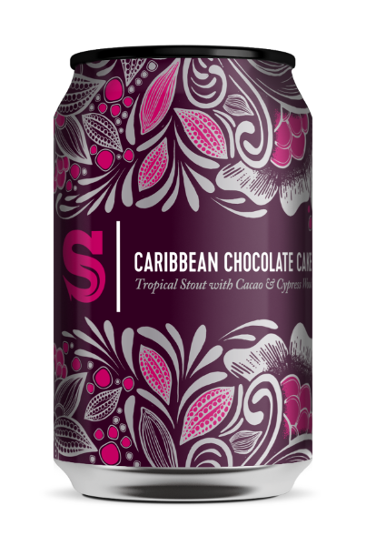 Caribbean Chocolate Cake - Siren Craft Brew Stout - Imperial / Double Milk 330ml - 1