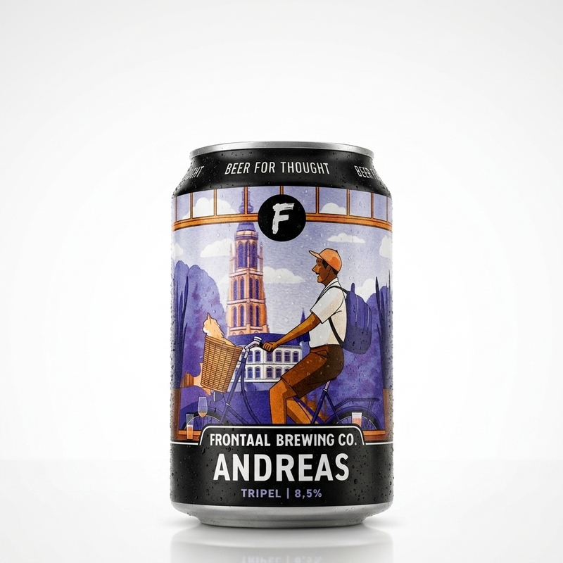 Andreas - Frontaal Brewing Co. Belgian Tripel 330ml - 2