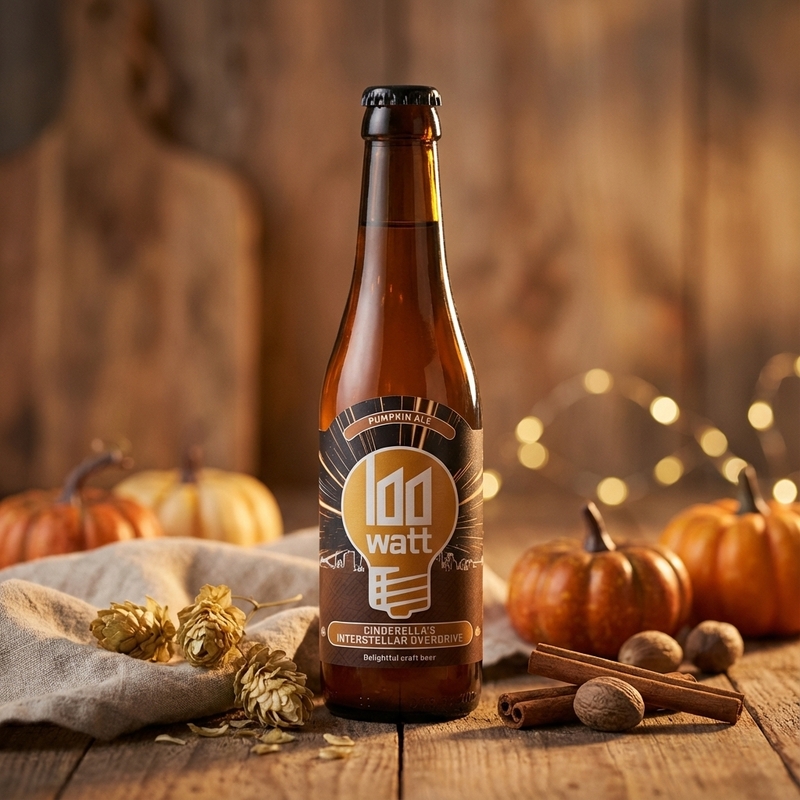 Cinderella's Interstellar Overdrive - 100 Watt Brewery Pumpkin / Yam Beer 330ml - 2