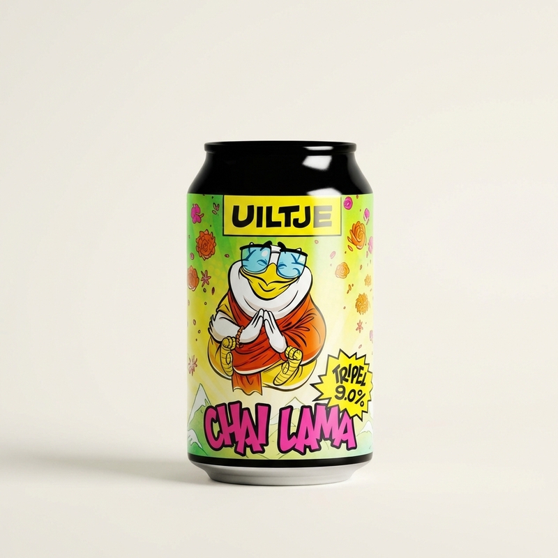 Chai Lama - Uiltje Brewing Company Belgian Tripel 330ml - 1