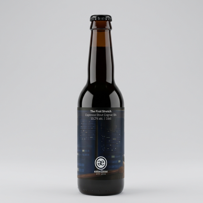 The First Stretch - Brouwerij Emelisse Stout - Imperial / Double Coffee 330ml - 2