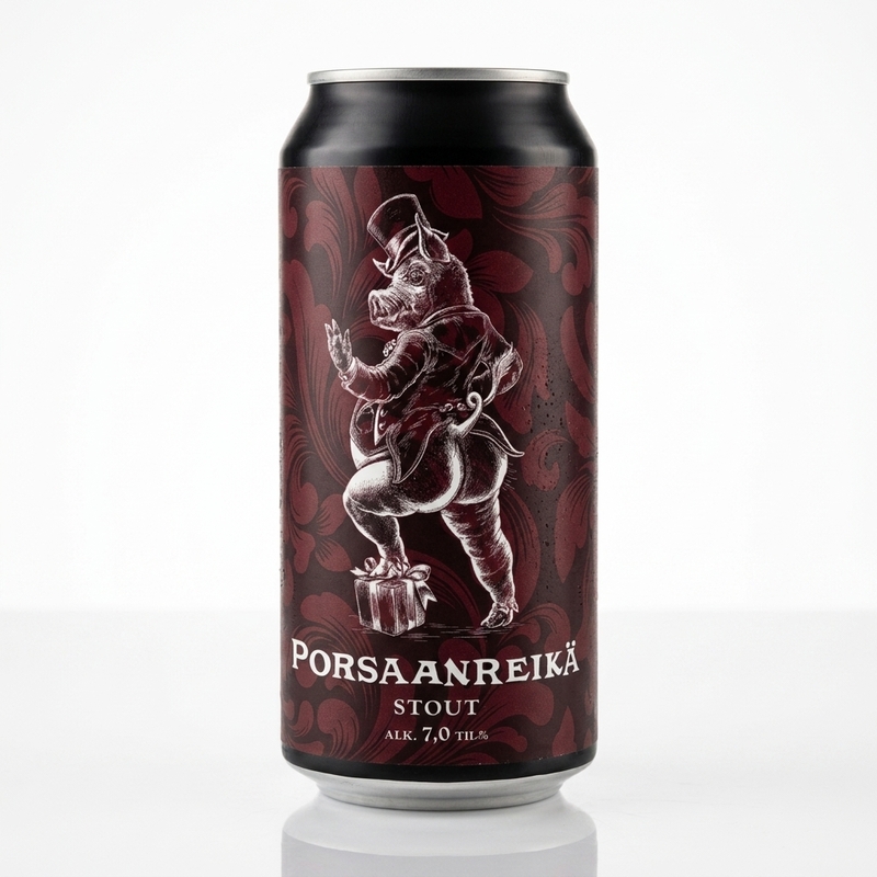Porsaanreikä - Panimoyhtiö Tuju Stout - Other 440ml - 2