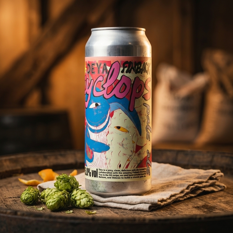 Cyclops (Finback collab) - DEYA Brewing Company Pale Ale - New England / Hazy 500ml - 1