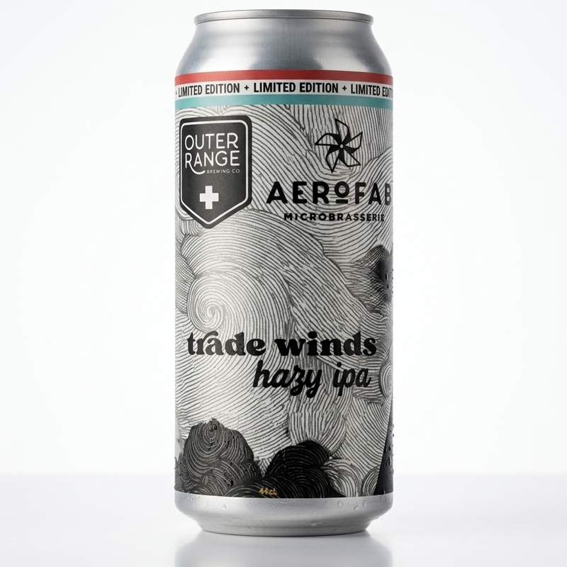 Trade Winds - Outer Range Brewing Rockies/Alps IPA - New England / Hazy 440ml - 2