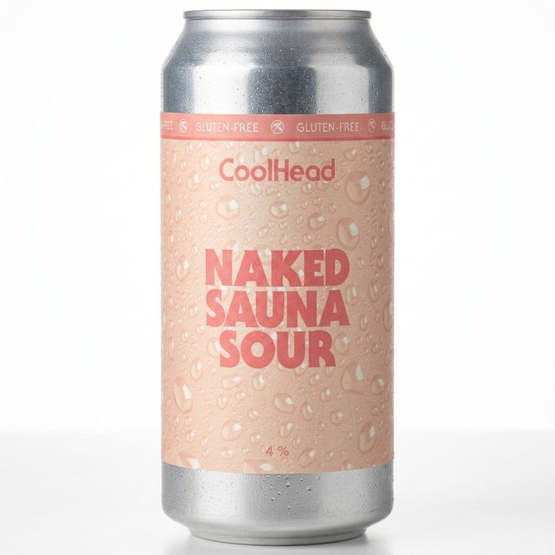 Naked Sauna Sour - CoolHead Brew Sour - Fruited 440ml - 2