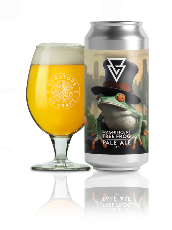 Magnificent Tree Frog - Azvex Brewing Company Pale Ale - New England / Hazy 440ml - 1