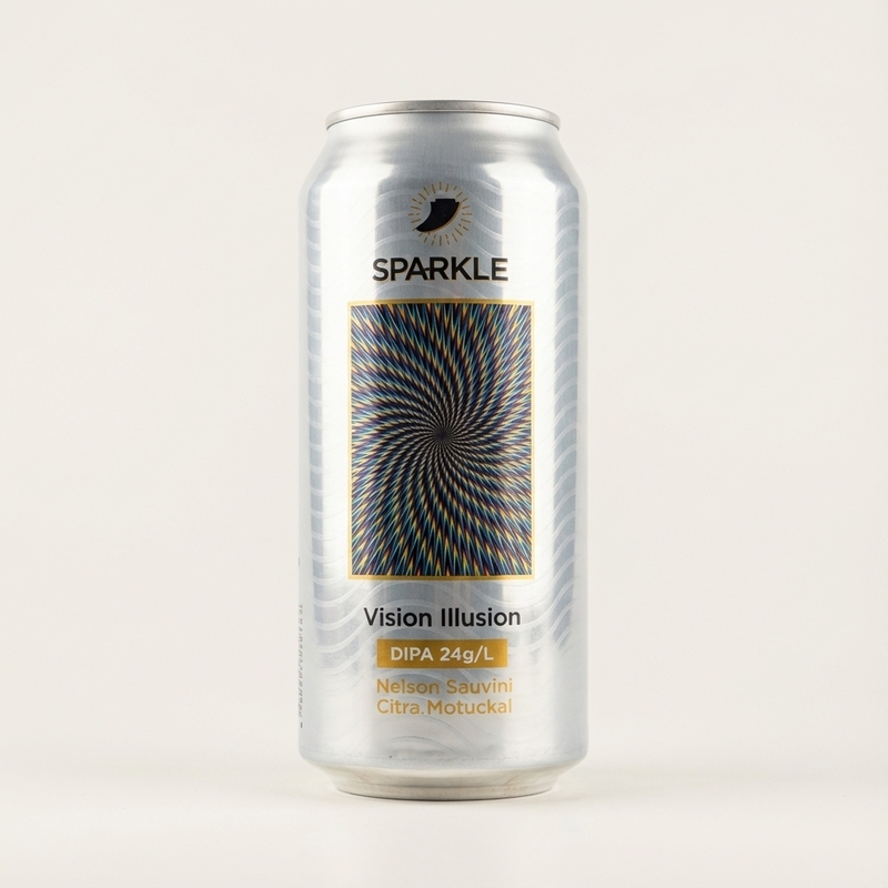 Vision Illusion - Sparkle ✨ IPA - Imperial / Double New England / Hazy 440ml - 1