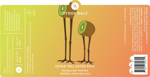 HDHC Extra Tall Extra Kiwi - Other Half Brewing Co. IPA - Imperial / Double 440ml - 1