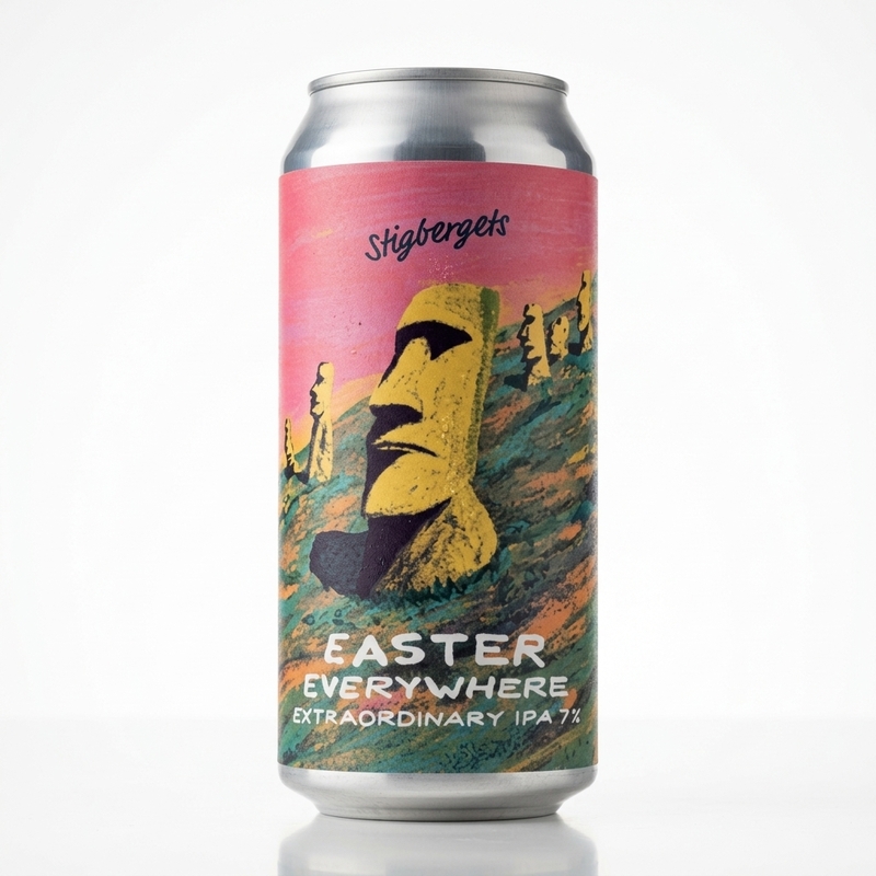 Easter Everywhere - Stigbergets Bryggeri IPA - New England / Hazy 440ml - 1