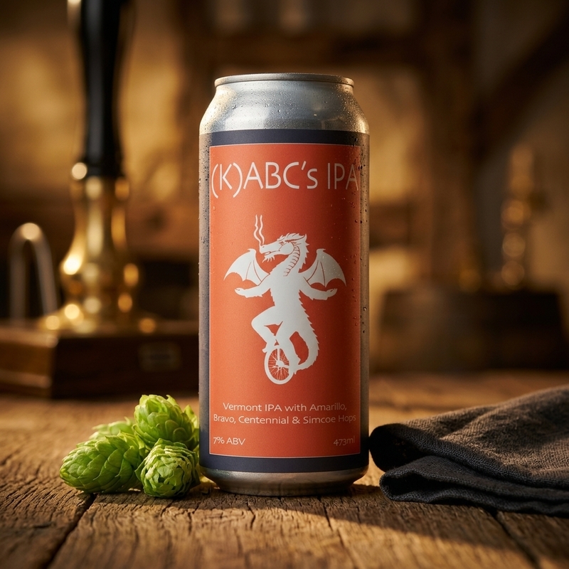 (K)ABC's Vermont IPA / Kingston - Fine Balance Brewing IPA - American 473ml - 1