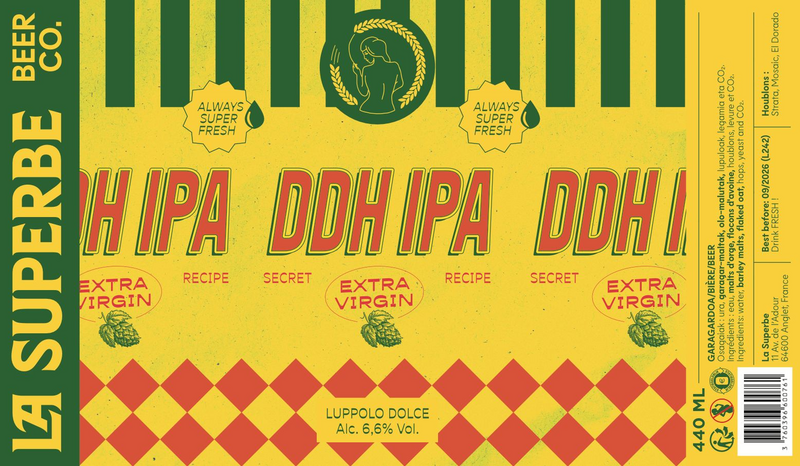 Luppolo Dolce - La Superbe IPA - New England / Hazy 440ml - 1
