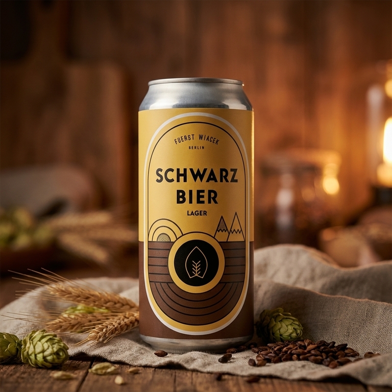 Schwarzbier - FUERST WIACEK Berlin Schwarzbier 330ml - 2