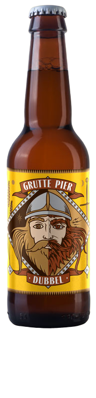 Grutte Pier Dubbel - Grutte Pier Brouwerij Belgian Dubbel 330ml - 1