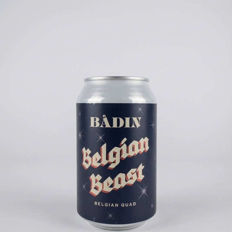 Belgian Beast - Bådin Bryggeri Belgian Quadrupel 330ml - 1