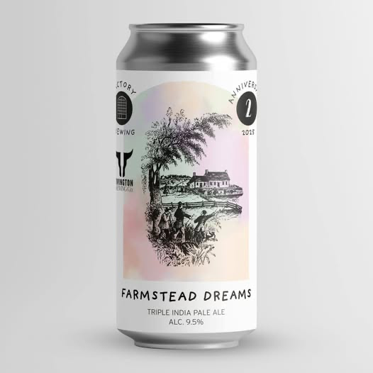Farmstead Dreams - Factory Brewing IPA - Triple New England / Hazy 440ml - 1