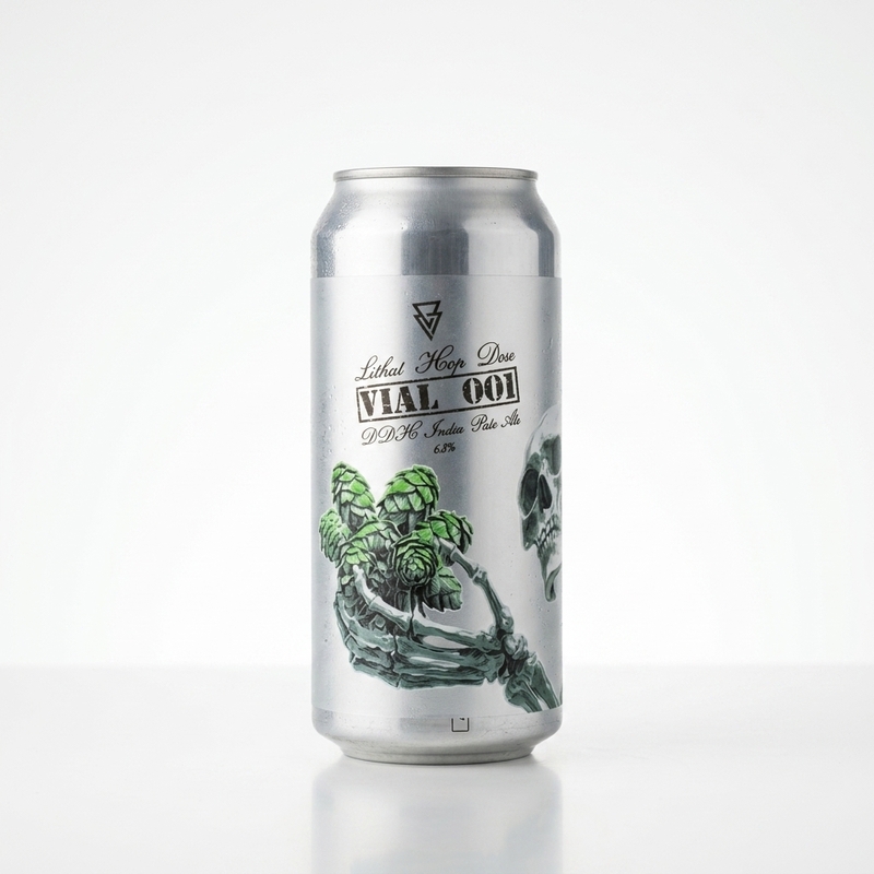 Lethal Hop Dose: Vial 001 - Azvex Brewing Company IPA - New England / Hazy 440ml - 2